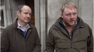 Kaleb Cooper from Clarkson's Farm shares how he almost lost his sight in a frightening incident.