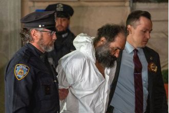 A man in New York goes on a stabbing rampage, resulting in the deaths of two men and one woman.