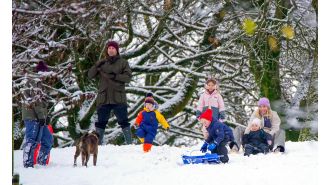The UK is experiencing heavy snow, making it resemble Lapland, and there is more snow expected.