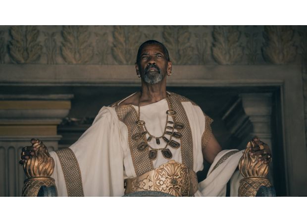 Ridley Scott calls Denzel Washington's claim of a same-sex kiss in Gladiator 2 
