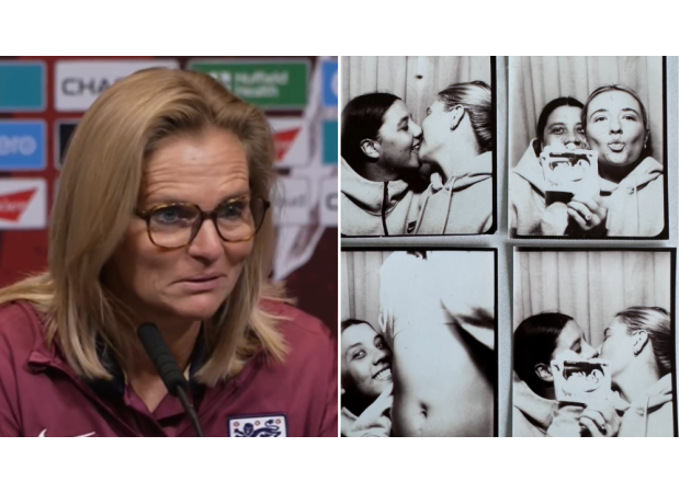 Sarina Wiegman condemns the mistreatment of Sam Kerr and Kristie Mewis following their baby news.