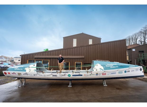 Ship captain and crew make impressive survival journey after shipwreck on Northwest Passage expedition.