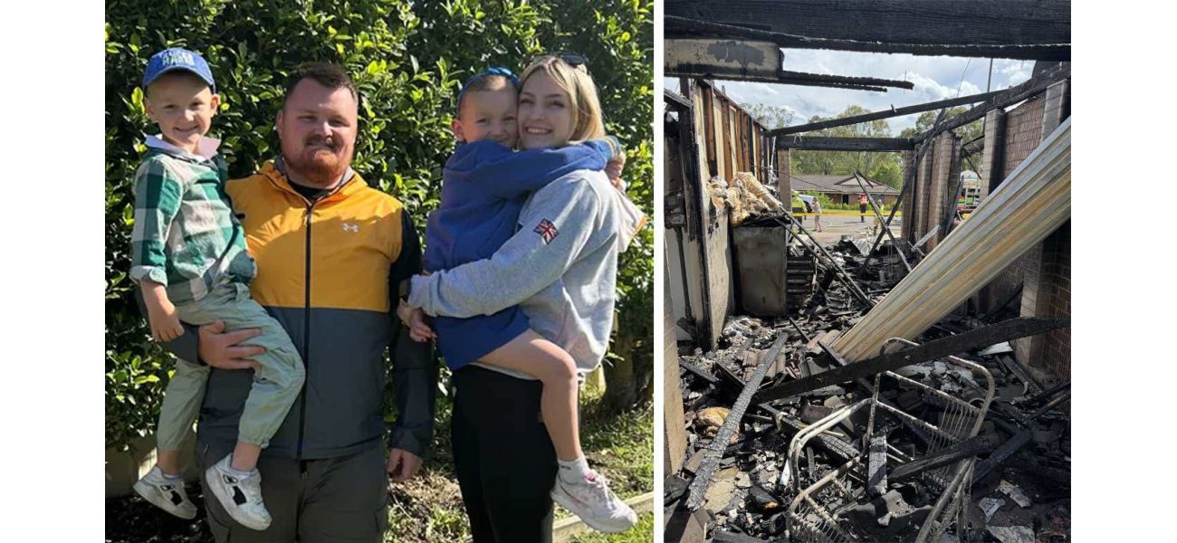 NSW family's home destroyed by toy car in a matter of hours.