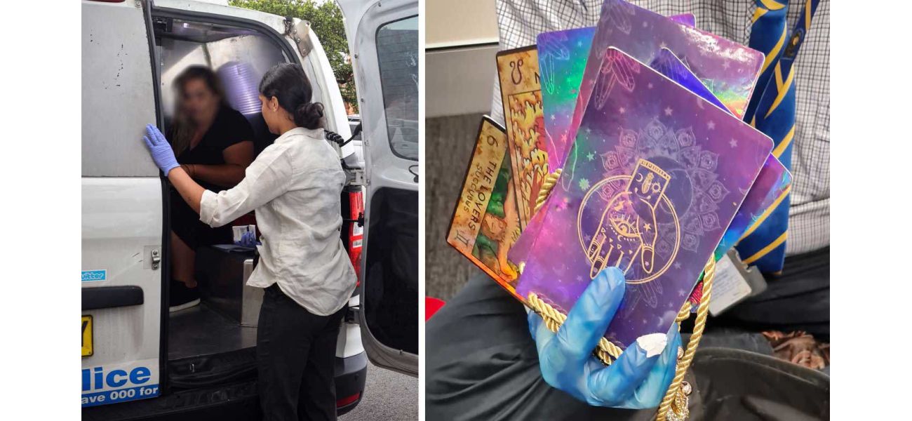 A woman in Sydney who pretended to be a psychic has been arrested and charged with fraud.