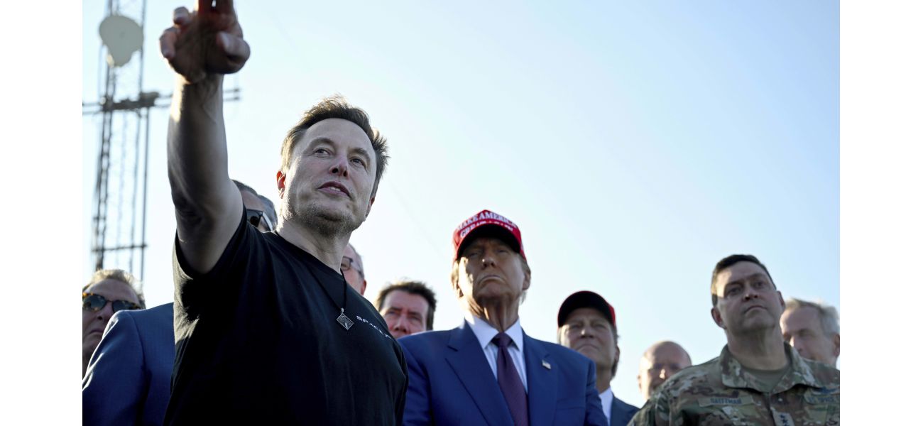 Trump sees SpaceX fail to catch booster as it lands in water.