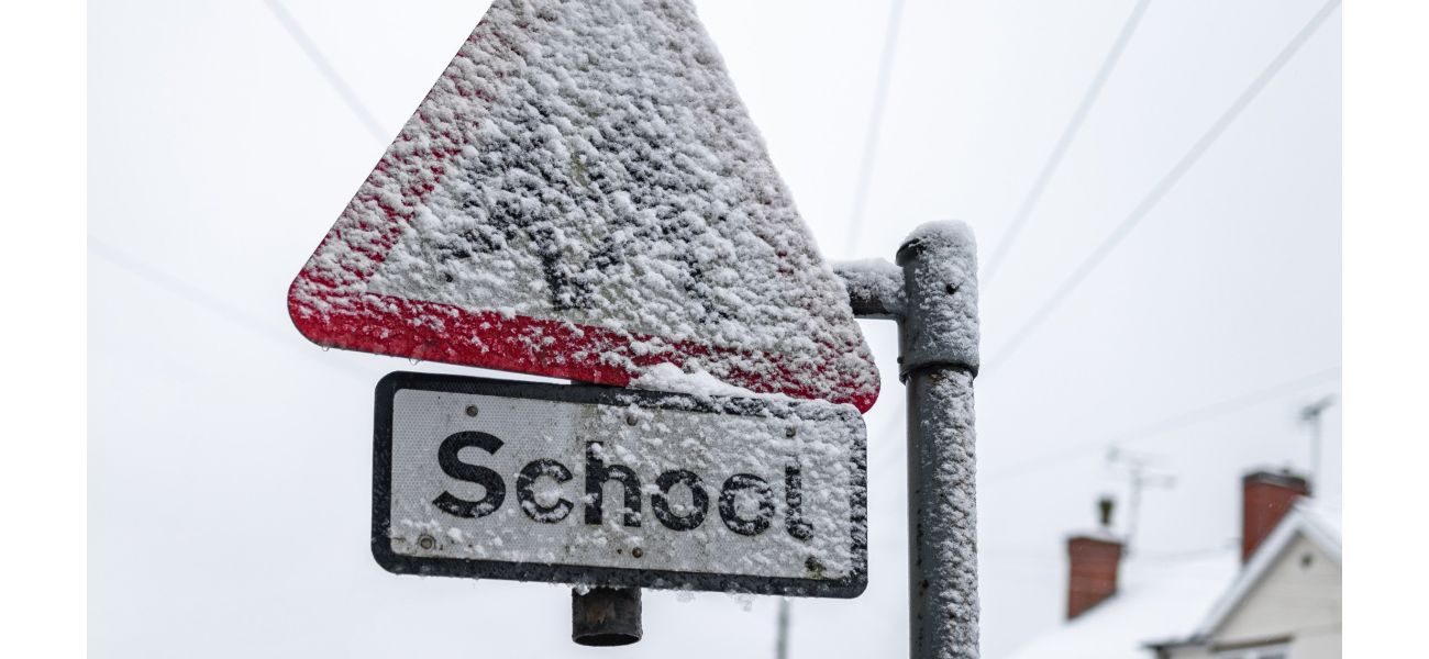 List of UK school closures for second day of snow warnings