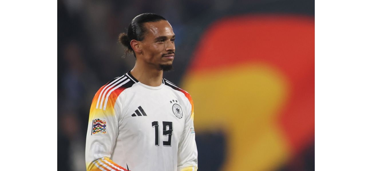 Soccer player Leroy Sane addresses rumors of potential moves to Arsenal and Manchester United.