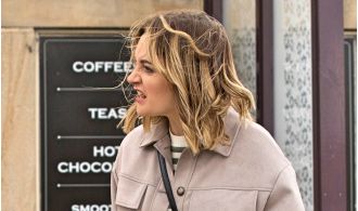 A controversial figure announces departure from Emmerdale after only one year.