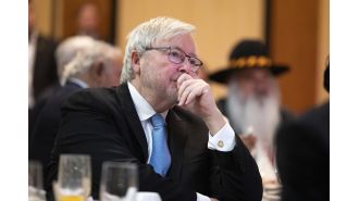 Rudd discusses his thoughts on Trump's presidency for the first time.