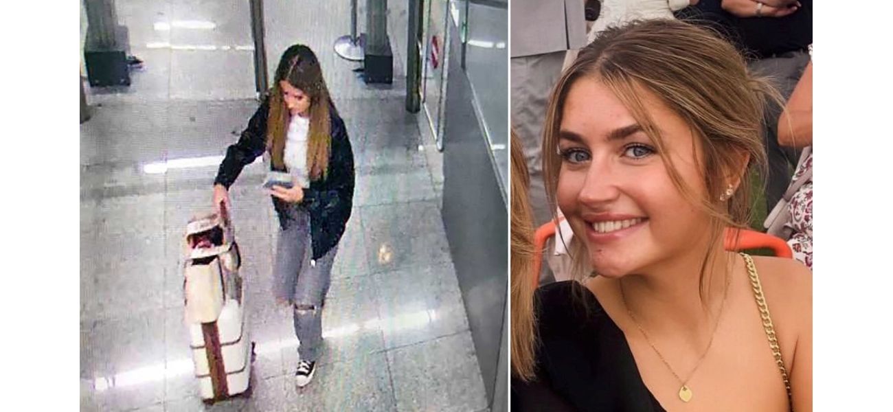 A teenage beauty queen has been missing for a week after being seen on airport CCTV.