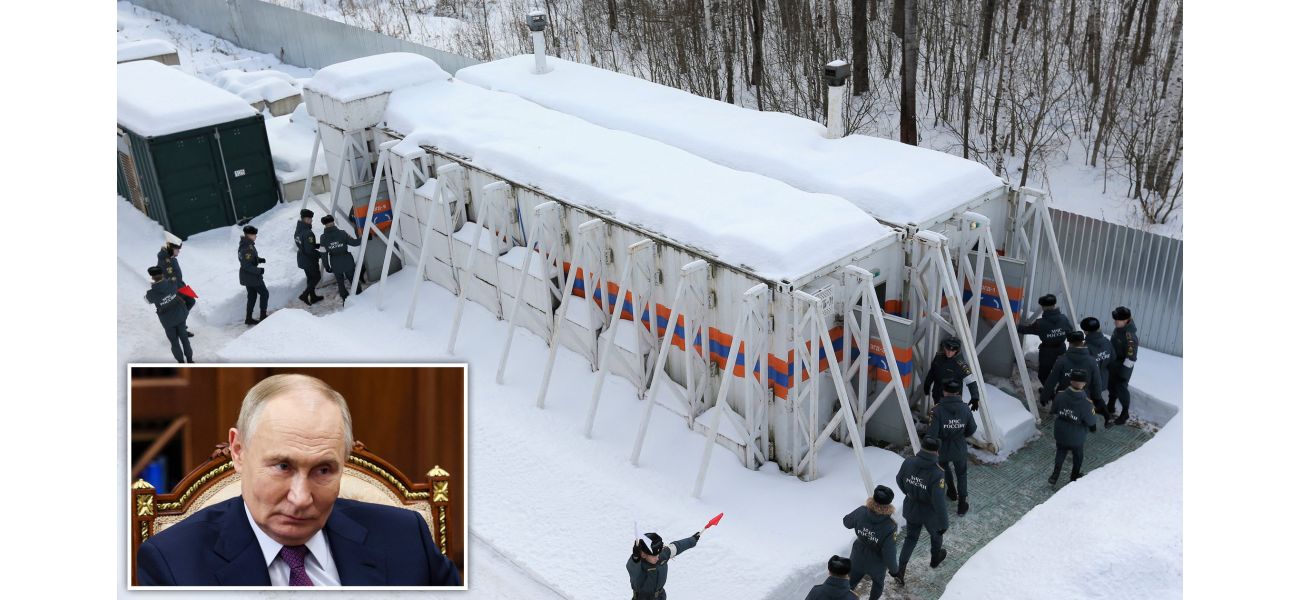 Russian President Putin disappears as Moscow constructs expensive mobile nuclear shelters.