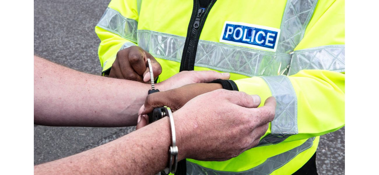 A UK map showing the highest crime rates in different regions.