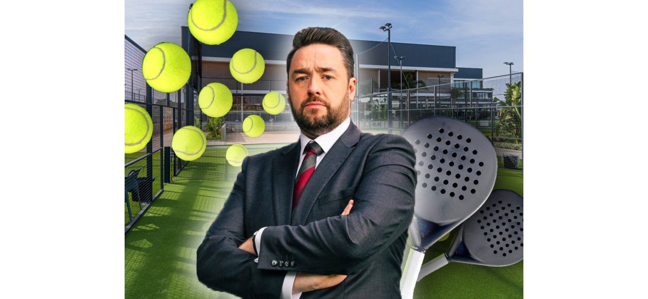 Jason Manford admits his dream of competing in Olympic padel has come true as the sport gains popularity in the UK.