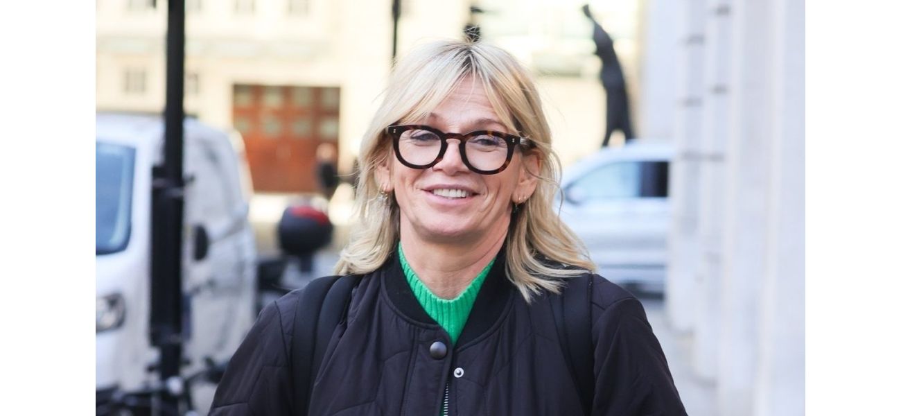 Zoe Ball spotted after leaving Radio 2 program.