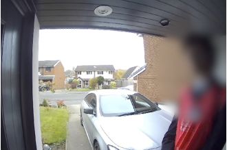 A charity worker hopes a woman who refused to donate develops cancer.