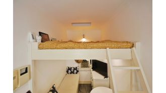 A tiny cupboard in a historic London building is for sale for £250,000, measuring less than 3ft in width.