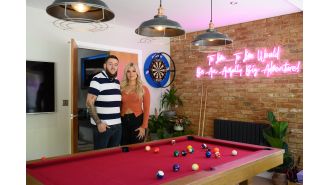 Husband returns with £1 million instead of milk.