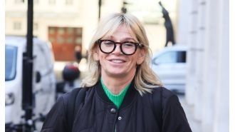 Zoe Ball spotted after leaving Radio 2 program.