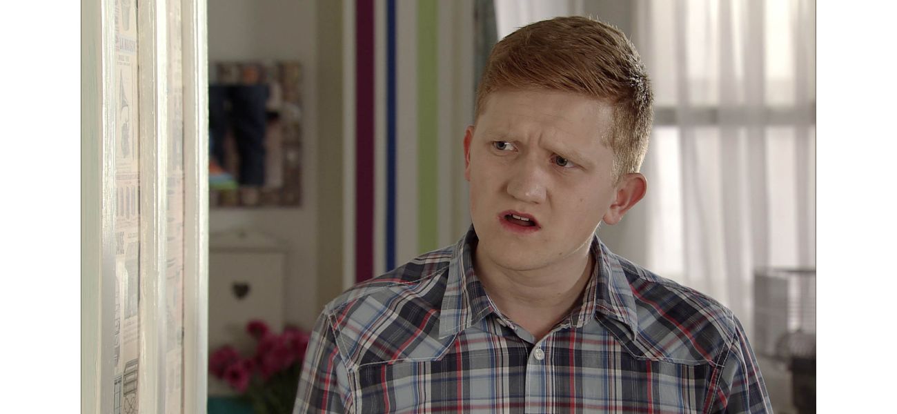Chesney on Coronation Street confesses after a loved one's death.