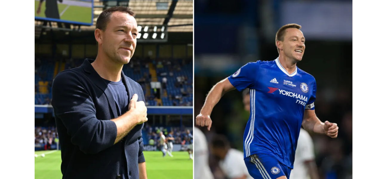 John Terry, a legendary soccer player from England, has identified a Chelsea player who he sees similarities with himself.