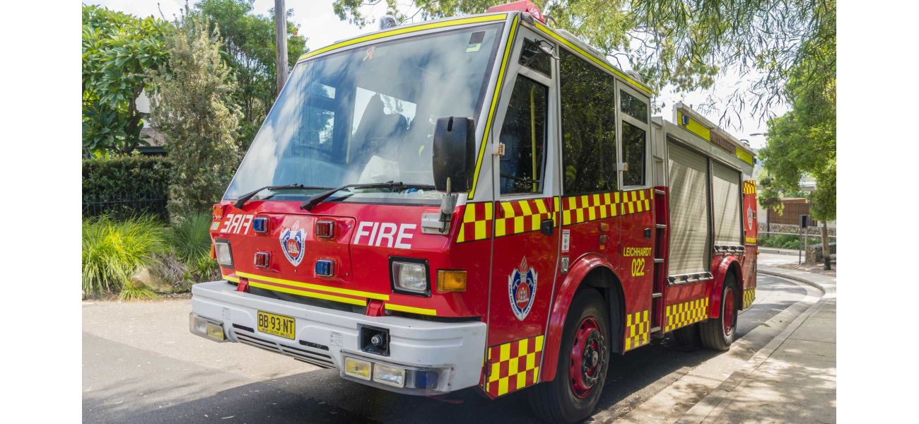 A woman disappeared following a house fire in Sydney's western area.