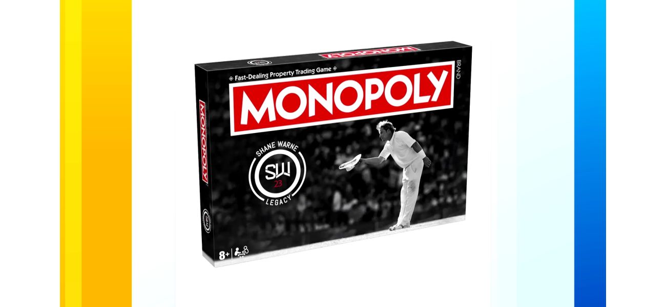 Unique Monopoly game commemorates Australian cricket icon with special edition