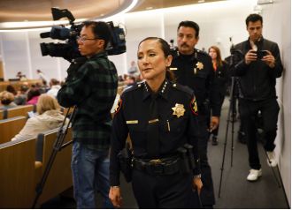 San Mateo Sheriff's captains want Sheriff Corpus to resign.