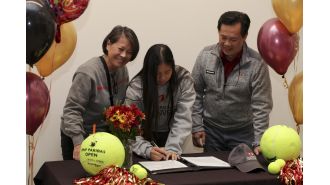 Nguyen's signing to DU Pioneers tennis marks the end of a collaborative community effort.