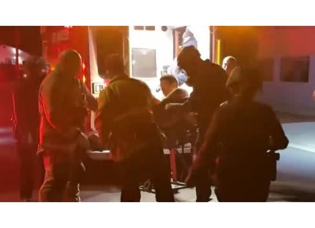 A naked man was mistaken for an animal under a woman's house, causing her to hear strange noises.