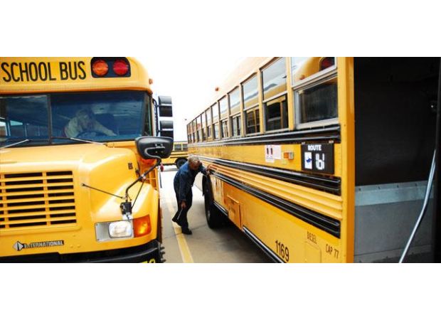 A school bus driver in Castle Rock is being accused of leaving 40 young students far from their homes.