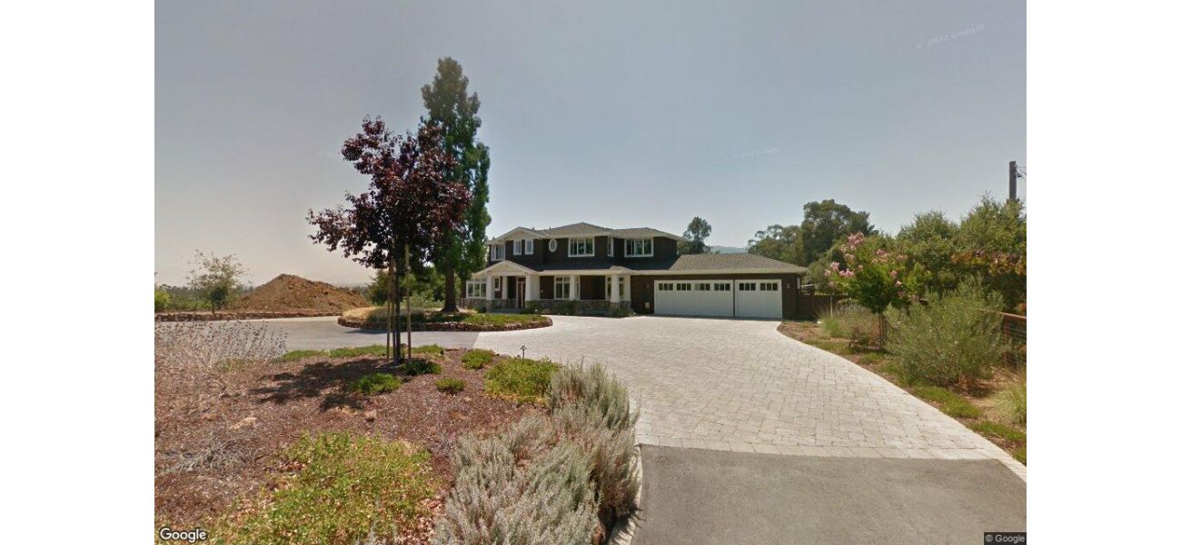 A home in Monte Sereno was purchased for $9.8 million.