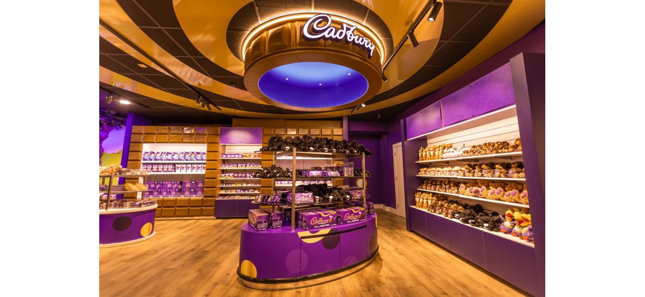 Cadbury is opening a large store in the UK, featuring complimentary chocolate and exclusive items.