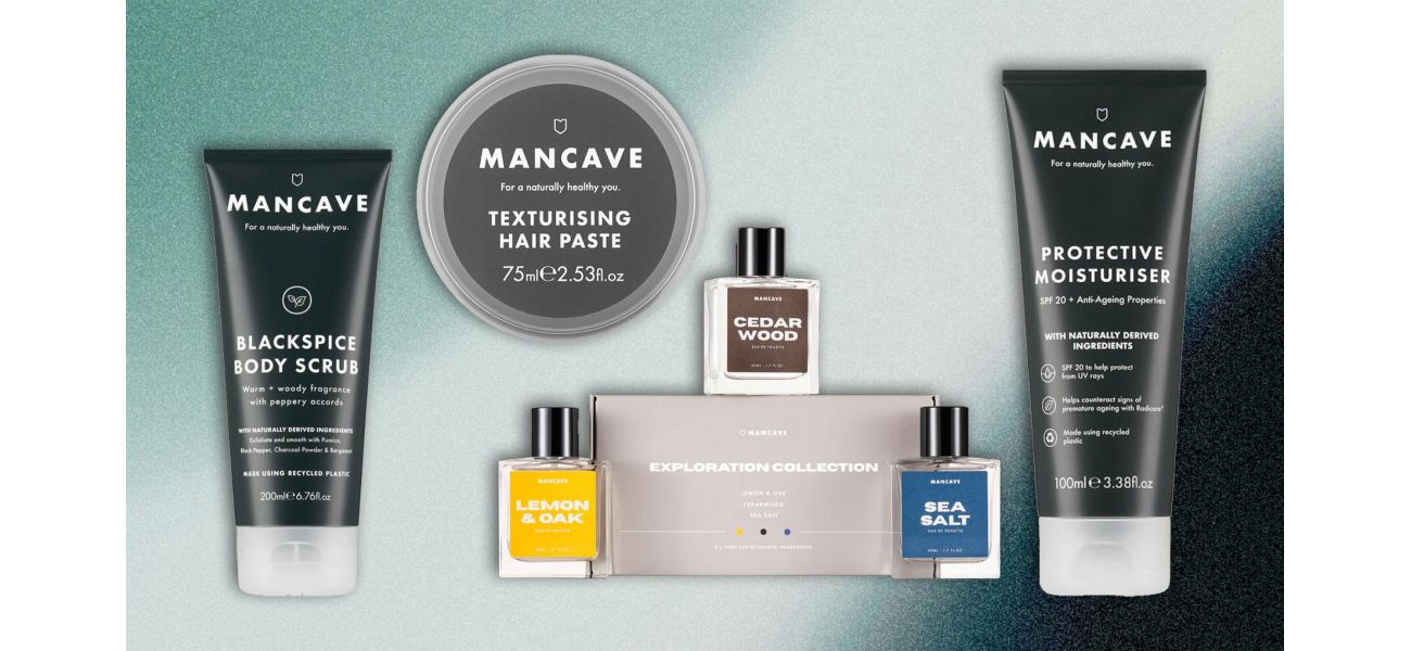 ManCave's Black Friday sale offers 50% off gift sets and other items.
