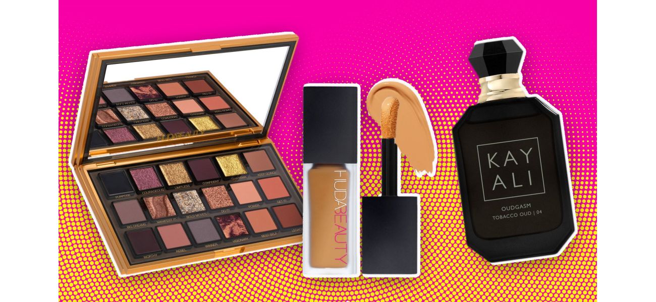 Save big on Huda Beauty products with their Black Friday sale offering up to 60% off makeup, skincare, and fragrance.