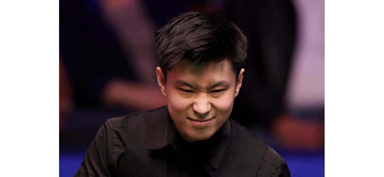 Zhao Xintong speaks out after qualifying for the UK Championship following his ban.