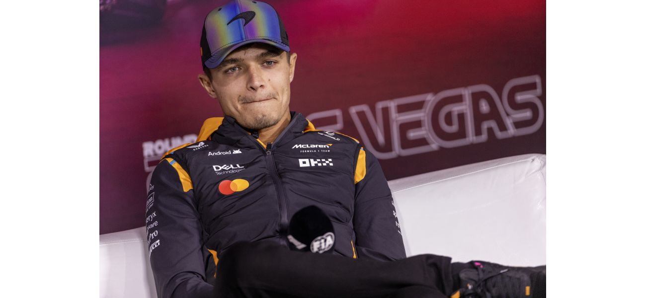 F1 driver Lando Norris admits he was unprepared to compete against Max Verstappen and now it's too late.