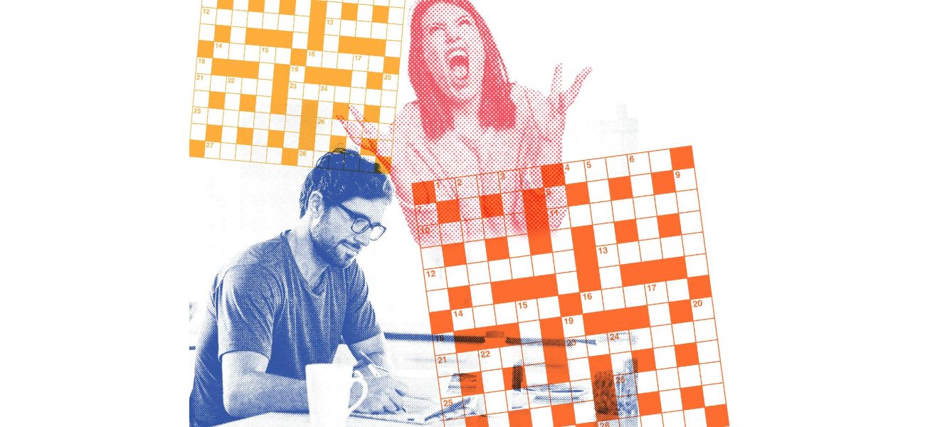 Discussing the optimal level of difficulty for crosswords and inviting readers to share their opinions in the 