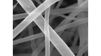 This noodle is 200x thinner than a strand of hair.