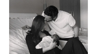 Reality TV star from Made in Chelsea has a frightening experience as she takes her infant son to the emergency room.