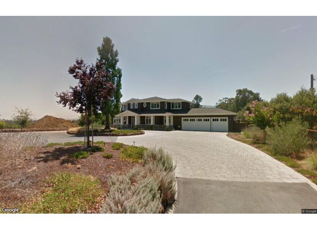 A home in Monte Sereno was purchased for $9.8 million.