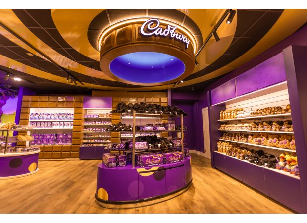 Cadbury is opening a large store in the UK, featuring complimentary chocolate and exclusive items.