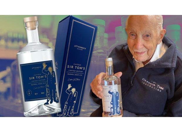 Captain Tom Moore's gin only raised £1 per bottle for his charity.