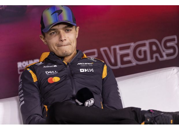 F1 driver Lando Norris admits he was unprepared to compete against Max Verstappen and now it's too late.