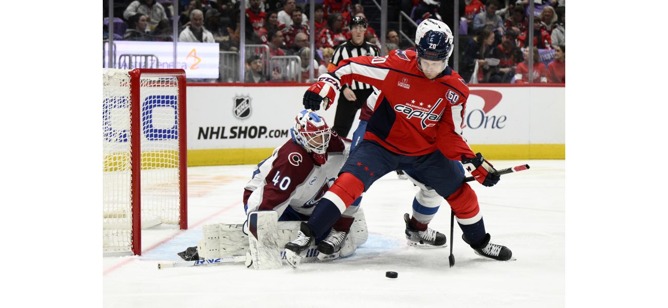 Georgiev returns as Avalanche defeat Capitals for second consecutive victory.