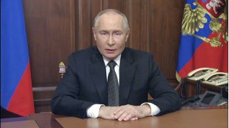 Russia's leader Putin issues ominous threat following successful test of new missile with 