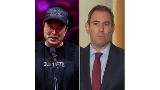 Treasurer calls Musk's remarks on social media ban predictable.