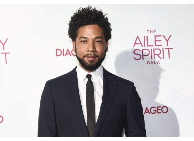 Jussie Smollett's conviction for hoax attack on Empire star overturned following 2019 arrest.