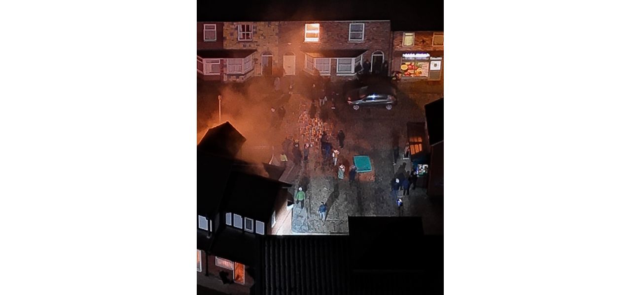 Dramatic photos show a devastating fire on Coronation Street, bringing tragedy to the Platts.