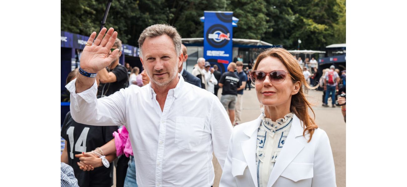 F1 boss Christian Horner praises wife Geri Halliwell and discusses recent scandal in interview.