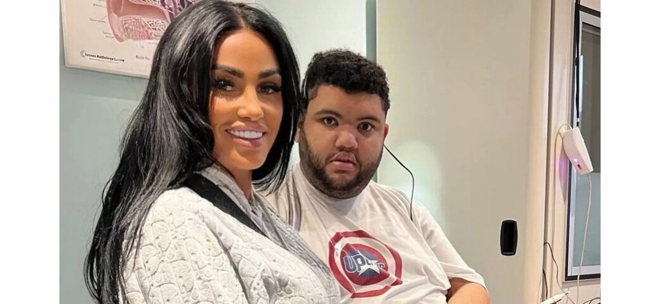 Katie Price's son Harvey sends rare text asking for Christmas gifts.